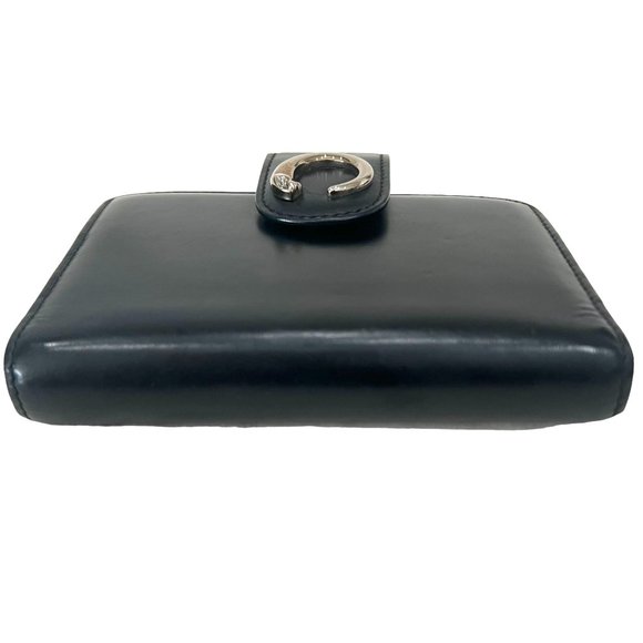 CARTIER Panther Logo Black Agenda Notebook Cover #1294 - Picture 2 of 7